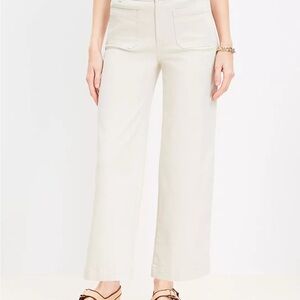 LOFT Palmer Wide Leg Crop